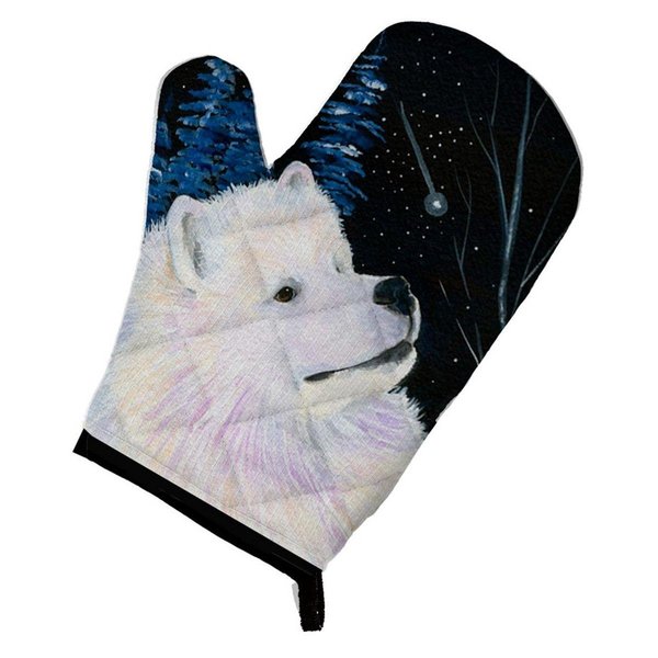 Carolines Treasures Starry Night Samoyed Oven Mitt SS8376OVMT